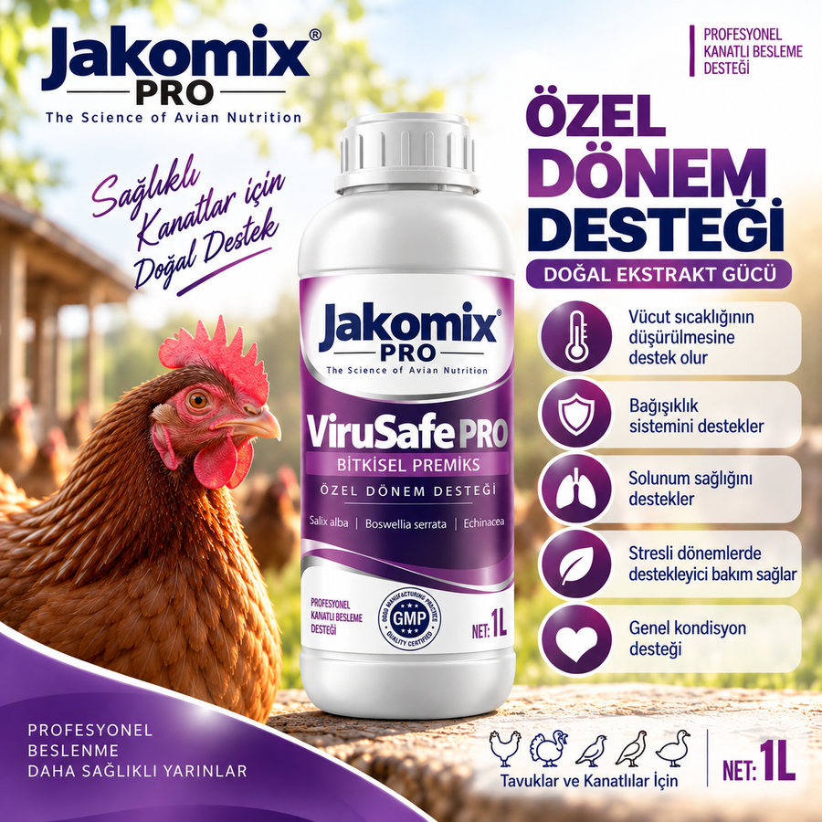 ViruSafe Pro - Bağışıklık ve Doğal Savunma Desteği - 1LT