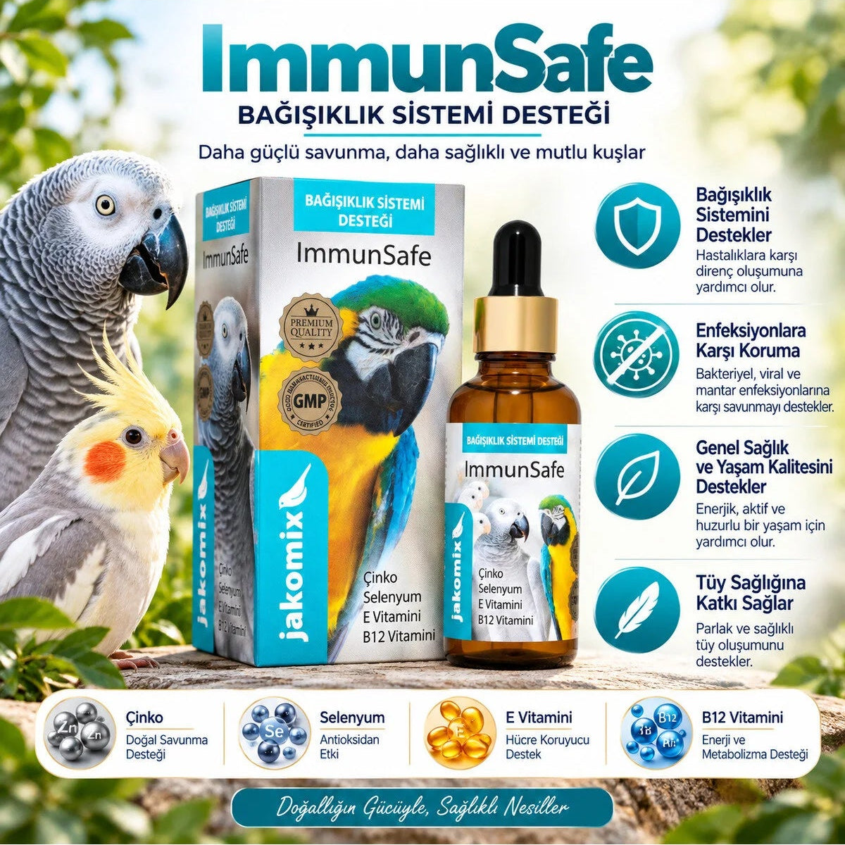 ImmunSafe – Bağışıklık ve Antioksidan Desteği