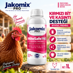 MiteSafe Pro - Kırmızı Bit ve Kaşıntı Desteği- 1LT