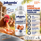 CalmixSafe Pro - Yumurta Kabuğu, Kemik ve Kalsiyum Desteği - 1LT